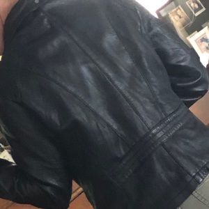 Michael Kors leather jacket size large
